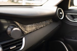 Alfa Romeo Giulia Dash Trim Kit - Carbon Fiber - Forged Carbon - Feroce Carbon